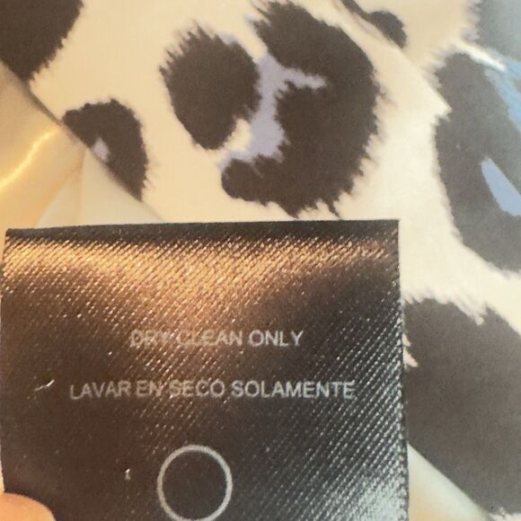 Kardashian Kollection Leopard Print Blue Black White Tailored Blazer Size XL NWT - Picture 9 of 12